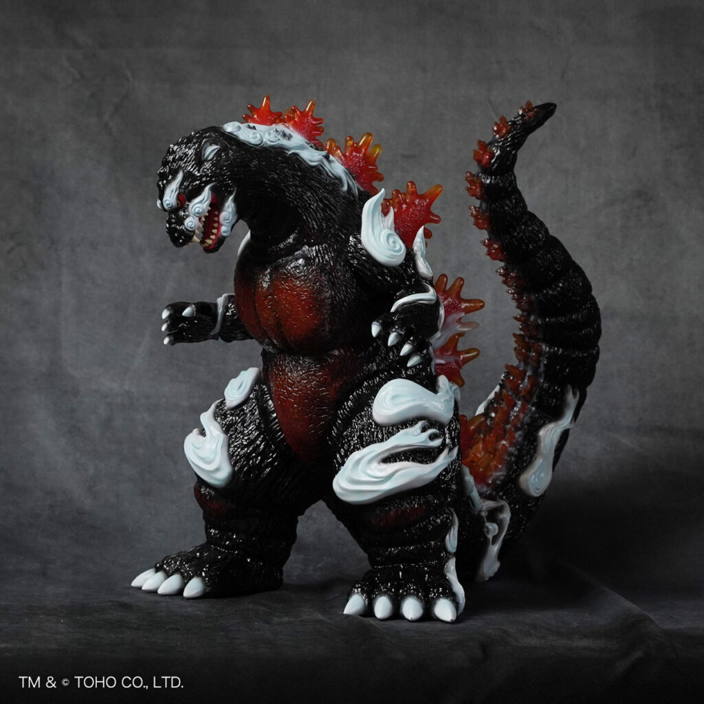 GODZILLA VINYL ART』浮世ノ絵シリーズのゴジラ1995（黒）がT
